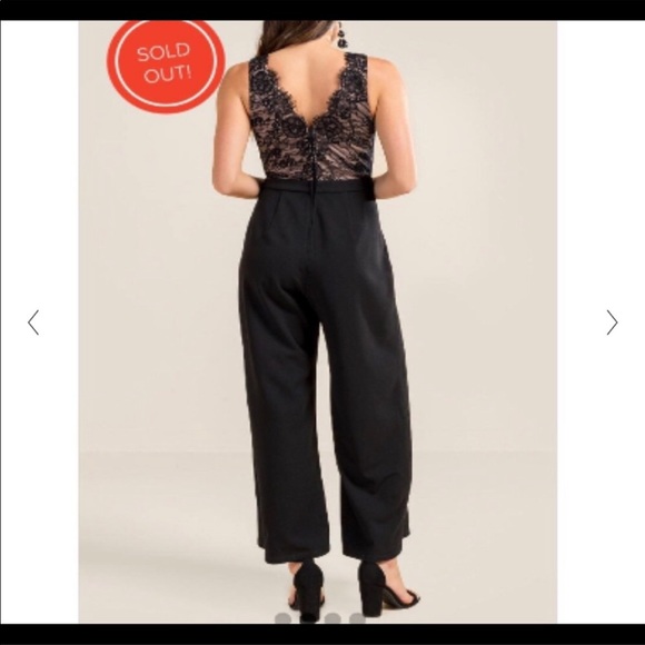BNWT Francescas Lace Top Jumpsuit - Picture 2 of 4